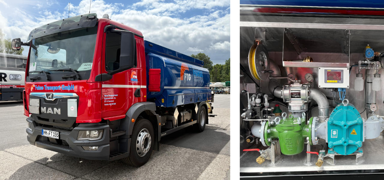 FUHSE Aktuelles - Tankwagen zur Altoelentsorgung Lensahn